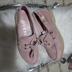 GUESS Pink Yamaya Charm Women's Loafers